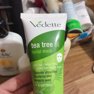 Mặt Nạ Đất Sét Vedette Tràm Trà (Tea Tree Oil) 80ml