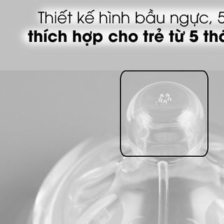 Núm ti silicone Philips Avent Natural cho trẻ từ 9 tháng tuổi (Vỉ 2 núm)