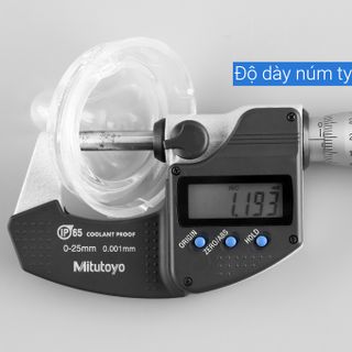 Núm ti silicone Philips Avent Natural cho trẻ từ 9 tháng tuổi (Vỉ 2 núm)
