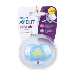 Ty ngậm thông khí Ultra Air Philips Avent cho bé từ 0-6 tháng hình khủng long (vỉ đơn) giá sỉ