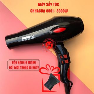 Máy sấy tóc CHHACBA 5000W, máy sấy công suất lớn, 2 chế độ gió, 3 chế độ nhiệt giá sỉ