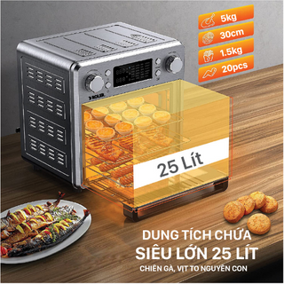 Nồi chiên không dầu điện tử đa chức năng 25L ROLER RA-3120A
