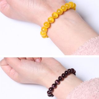 Chuỗi đeo tay đá mắt mèo dễ thương