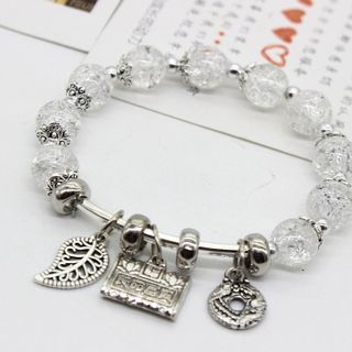 Đủ màu vòng đeo tay mẫu mới 35k đá tuyết