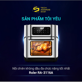 Nồi chiên không dầu điện tử đa chức năng 12 lít Roler RA-3116A