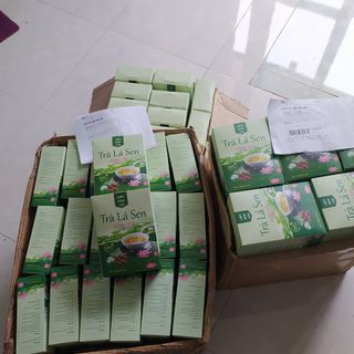 Trà lá sen -Hồng Sâm