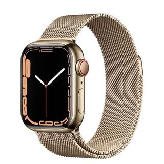 Đồng Hồ AP PLE Watch Series 7 GPS + Cellular, 41mm Viền Thép Vàng+ Dây Thép Vàng MKJ03VN/A giá sỉ