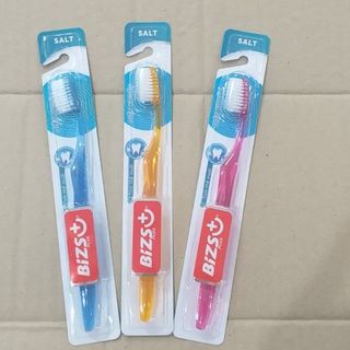 Bàn chải Bizs+ Salt - Lông chỉ tơ nha khoa siêu mềm, cán trong chống mốc tuyệt đối