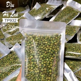 ĐẬU HÀ LAN RANG TỎI ỚT - Túi Zip 500gr ú ụ