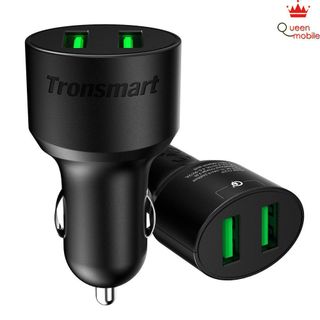 Sạc ô tô Tronsmart 2 Cổng, 36w, QC 3.0 - CC2TF giá sỉ