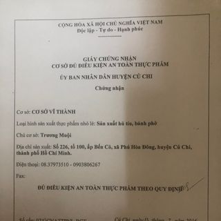 Hủ Tiếu Tươi