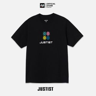 Áo Thun Nam JUSTIST Basic Tshirt Hai Màu Trắng Đen Tay Ngắn Chất Cotton TS2101099 giá sỉ