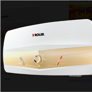 Bình nóng lạnh gián tiếp Roler 30L WH-8115 kiểu ngang
