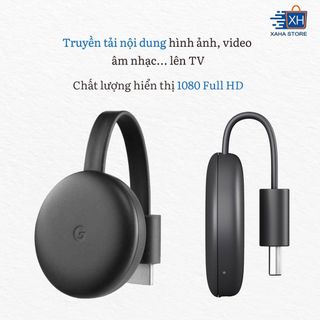 Thiết bị stream TV Google Chromecast 3 BH 12 Tháng Hàng chính hãng New 100%