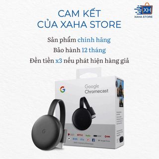 Thiết bị stream TV Google Chromecast 3 BH 12 Tháng Hàng chính hãng New 100%