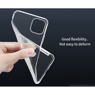 Ốp lưng iPhone 11/ Pro/ Pro Max Nillkin Nature TPU Case trong suốt