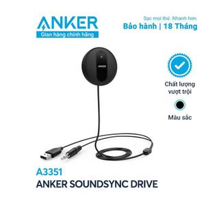 Bộ thu âm thanh ANKER SoundSync Drive - A3351 (Bộ phát bluetooth trên xe hơi) giá sỉ