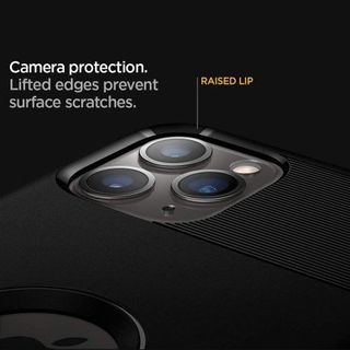 Ốp lưng Spigen Rugged Armor Matte Black cho iPhone 11 Pro Max