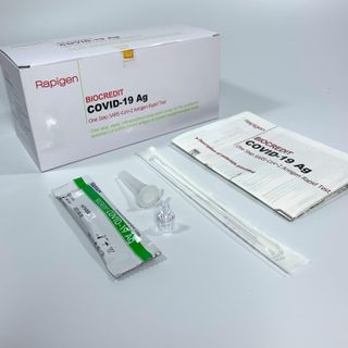 Kit test nhanh Covid-19 BioCredit Hàn Quốc - VAT đầy đủ giá sỉ