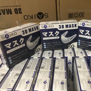 Khẩu trang 3D người lớn 1450k/1thùng/2500 cái