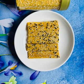 Bánh ngói mè vừng- Famcookie Mè sữa 120gram