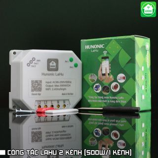 Công tắc WIFI thông minh LAHU 2 Kênh
