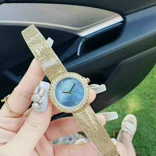 ĐỒNG HỒ DlOR GOLD LƯỚI NỮ XINH