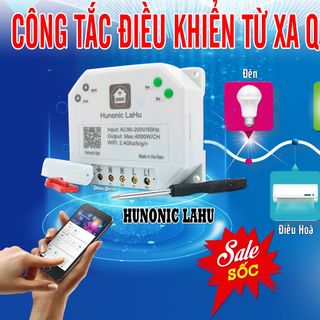 Công tắc điều khiển từ xa cho máy bơm, bình nóng lạnh LAHU 1 kênh