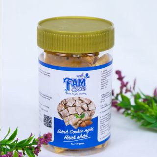 Banh ngói Famcookie hạnh nhân 120gram