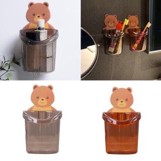 CỐC GẤU ĐỰNG BÀN CHẢI,KEM ĐÁNH RĂNG