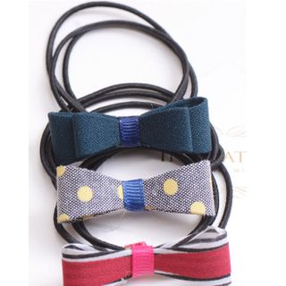 Cột tóc đủ mẫu mix nhiều mẫu