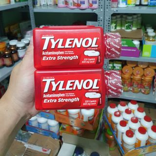Tylenol Extra Strength 325 viên 500mg (Viên uống giảm đau hạ sốt) của Mỹ giá sỉ