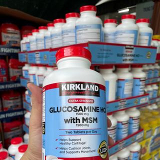 Glucosamine 375 Viên HCL 1500mg Kirkland Của Mỹ mẫu mới giá sỉ