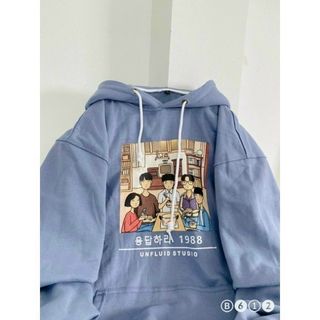 Áo hoodie in hình gia đình ăn cơm siêu đẹp