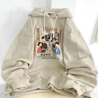 Áo hoodie in hình gia đình ăn cơm siêu đẹp