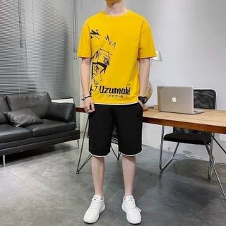 Đồ bộ thể thao mặc nhà chất thun lạnh mịn thấm hút tốt