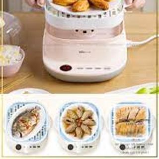 Nồi Hấp- Làm Bánh Cuốn Bear Chính Hãng, Model: CFJ-A30Q3 2Tầng giá sỉ