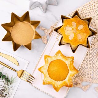 Set 2 Khuôn sao nướng bánh chính hãng forbake chống dính tốt