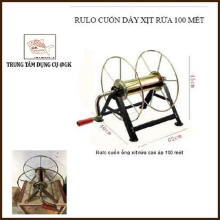 RULO CUỐN DÂY , RULO CÓ THỂ CUỐN ĐƯỢC 100 MÉT DÂY PHUN XỊT CAO ÁP