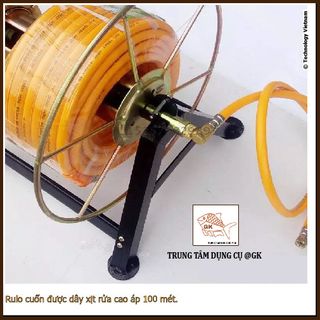 RULO CUỐN DÂY , RULO CÓ THỂ CUỐN ĐƯỢC 100 MÉT DÂY PHUN XỊT CAO ÁP