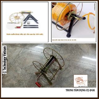 RULO CUỐN DÂY , RULO CÓ THỂ CUỐN ĐƯỢC 100 MÉT DÂY PHUN XỊT CAO ÁP