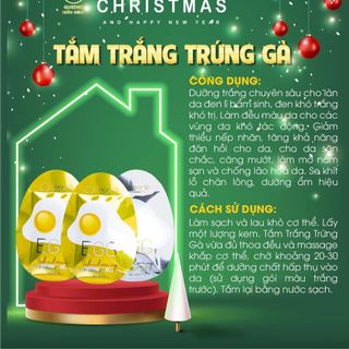 Tắm Trắng Trứng Egg
