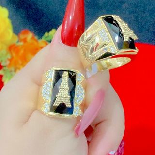 Trang sức xi mạ vàng - Nhẫn nam