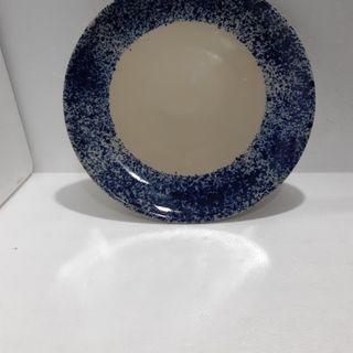 Đĩa tròn 30 cm chấm tuyết