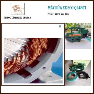 MÁY RỬA XE MINI ÁP LỰC CAO ECO QL480T CHÍNH HÃNG