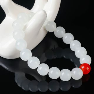 Chuỗi đeo tay đá trắng đẹp mix vòng tay