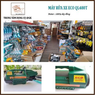 MÁY RỬA XE MINI ÁP LỰC CAO ECO QL480T CHÍNH HÃNG