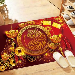 Thảm lau chân 3d Tết 2022
