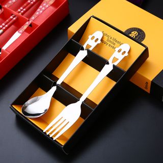 Bộ đũa muỗng nĩa hộp kéo, bộ đũa muỗng nĩa in logo theo yêu cầu , theo set tùy thích khách cần ( GIÁ TẬN XƯỞNG )