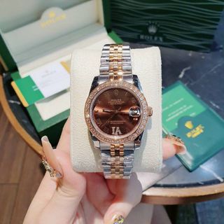 ĐỒNG HỒ ROLLEX CƠ NIỀNG ĐÁ CAO CẤP